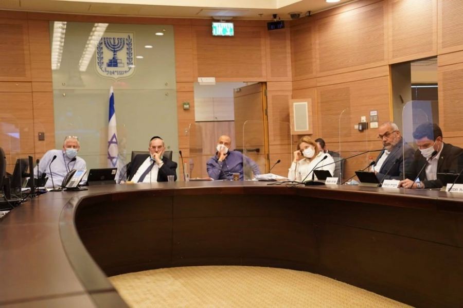 الكنيست : المصادقة على تسهيلات وعلى لوائح 